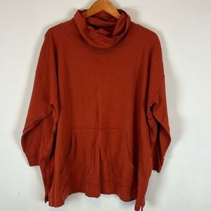 Eskandar cowl neck sweater